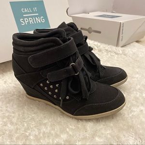 Callitspring Wedge Sneakers